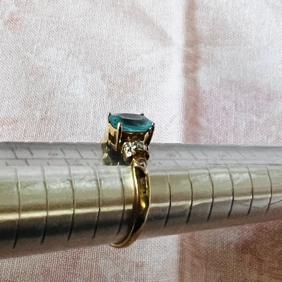 Neon Blue Appetite & 14K Gold - Picture 9 of 12